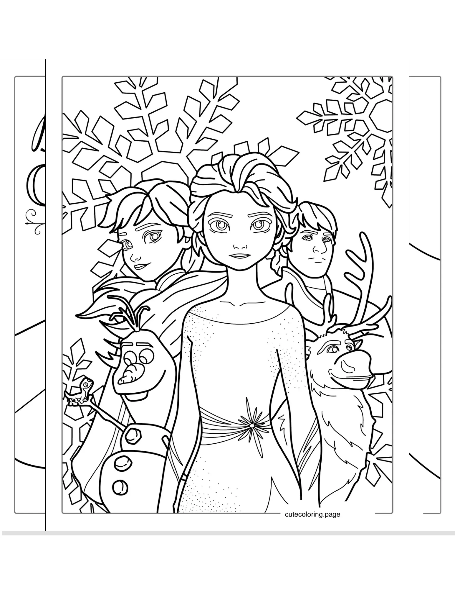 elsa coloring pages coloring page